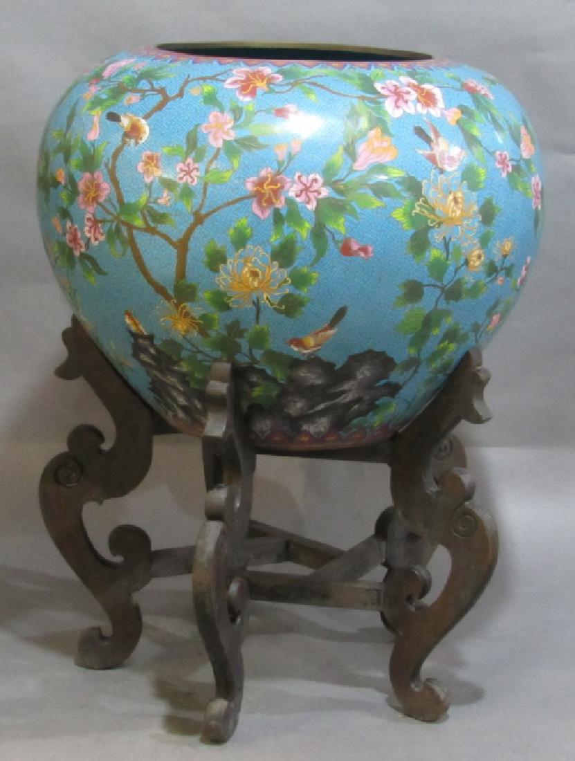 Large Cloisonne Fish Bowl (1 of 13)