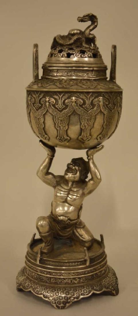 Chinese Figural Incense Burner (1 of 3)