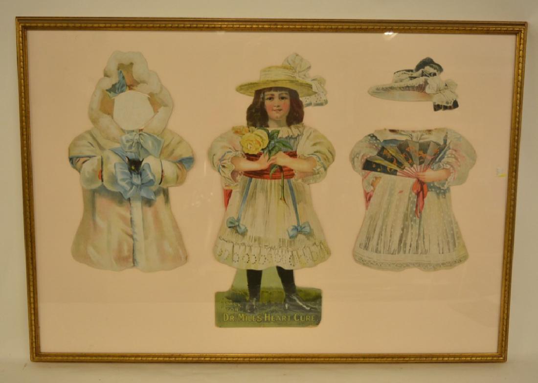 Dr. Miles Heart Cure Advertising Doll Cut-Outs (1 of 3)