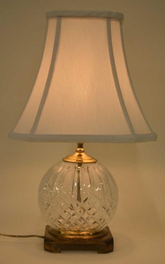 Waterford Crystal Lismore Boudoir Lamp With Shade (1 of 3)