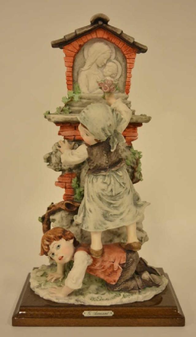 Giuseppe Armani "Flower To The Madonna" Figurine: Beautiful Florence Giuseppe Armani figurine titled "Flower To The Madonna" #301-C. The figurine measures 13" tall x 7.25" across and is in mint condition.