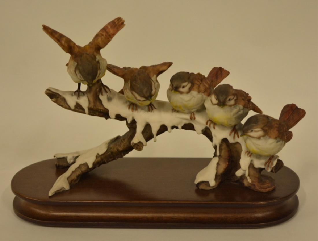 Giuseppe Armani "Five Sparrows" Figurine: The figurine measure 6.5" tall and is in mint condition.