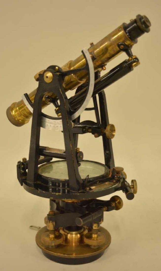 Antique Buff & Buff  Engineer's Transit In Box (1 of 7)