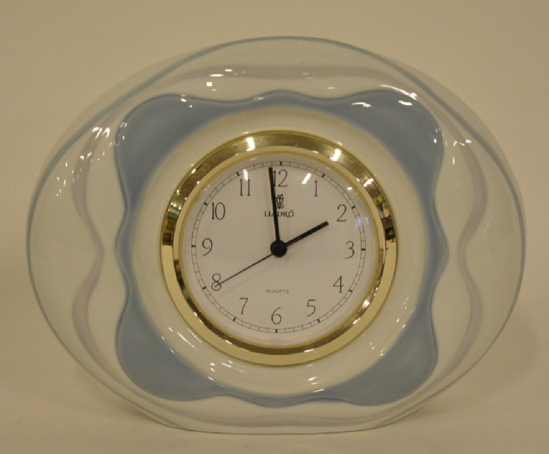 Lladro Garland Clock #5653.1 MIB (1 of 4)