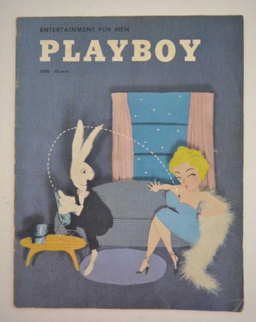 Playboy Magazine Vol 1 #7 June 1954 Nice Condition (1 of 4)