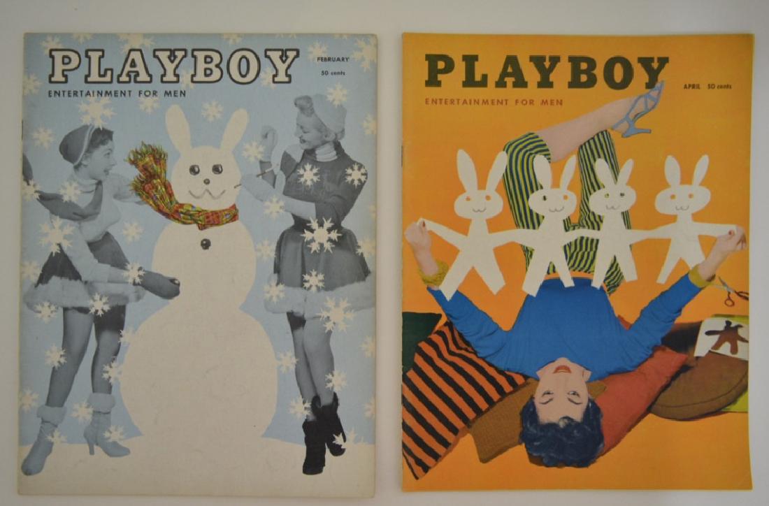 Playboy Magazines Vol 2 #3 & 4 1955 Nice Condition (1 of 4)