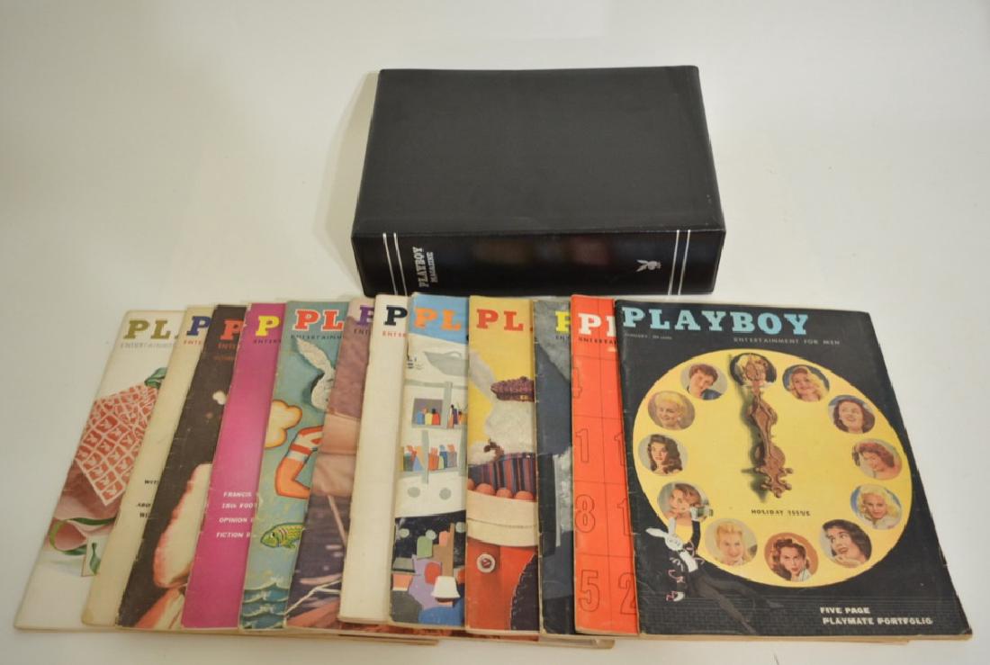 Playboy Magazines Complete Year 1957 12 Issues (1 of 5)