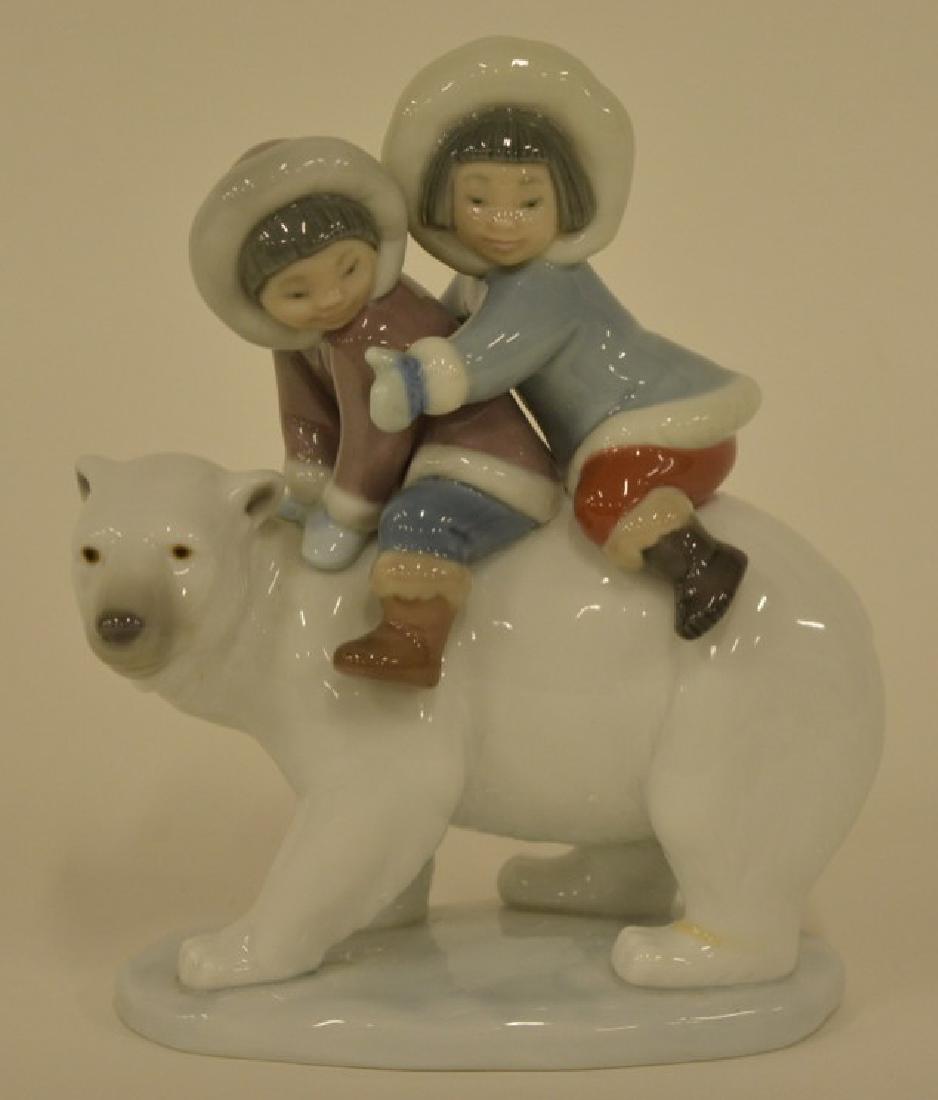 Lladro "Eskimo Riders" Figurine #5353 MIB (1 of 4)