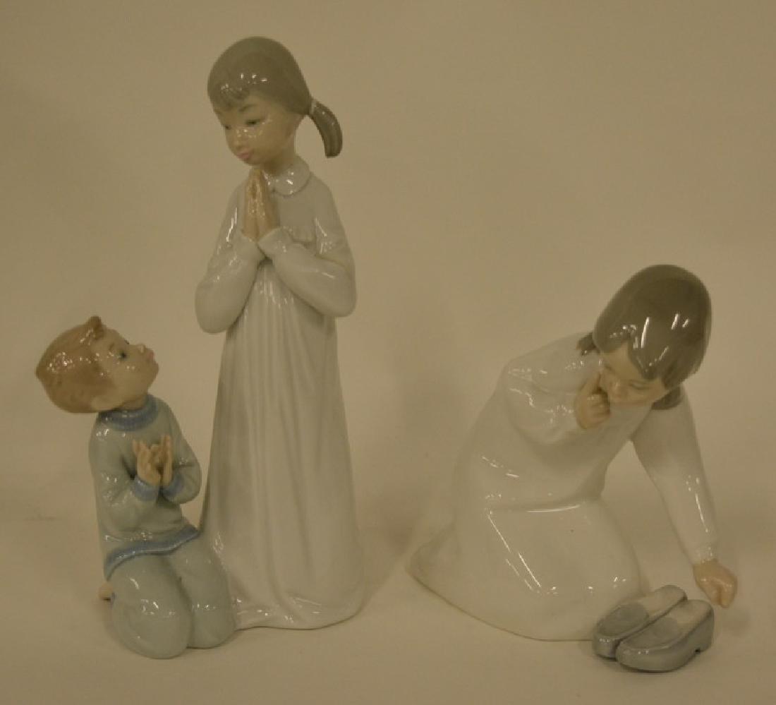 Pair Of Lladro Bedtime Girl Figurines (1 of 3)