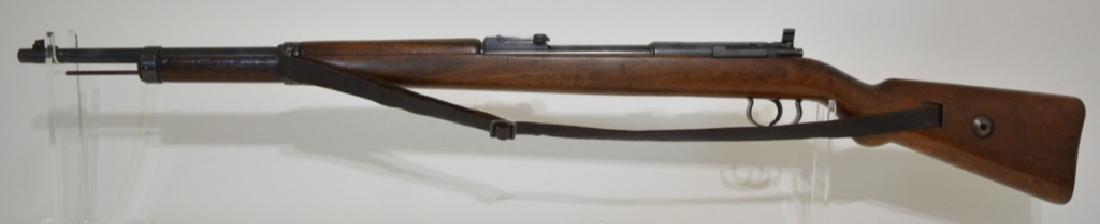 Walther Sportsmodel .22 Cal. Bolt Action Rifle: Nice Walther German Sports model .22 caliber single shot bolt action target rifle. The rifle comes with a leather sling. The serial number is 55463. FFL required for transfer.