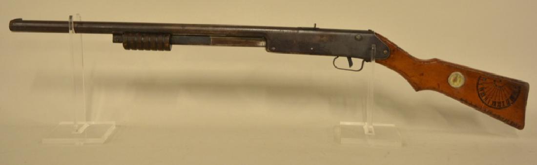 Vintage Daisy Buck Jones Special No 10 Air Rifle: Nice vintage Daisy Buck Jones Special no. 10 air rifle. Pump action, with wood stock. Nice condition with cosmetic wear.