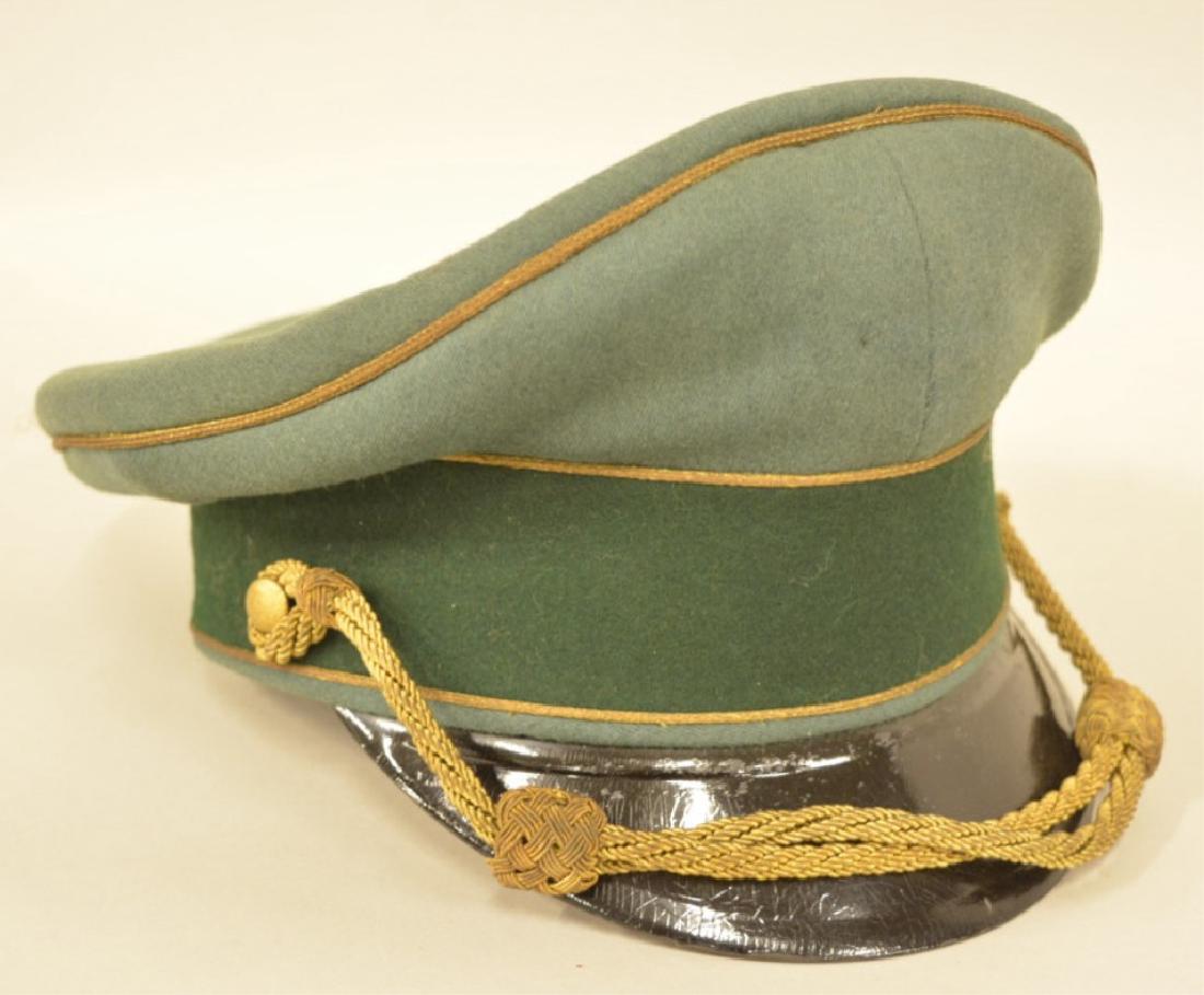 WWII German Army Officer's Visor Hat (1 of 4)