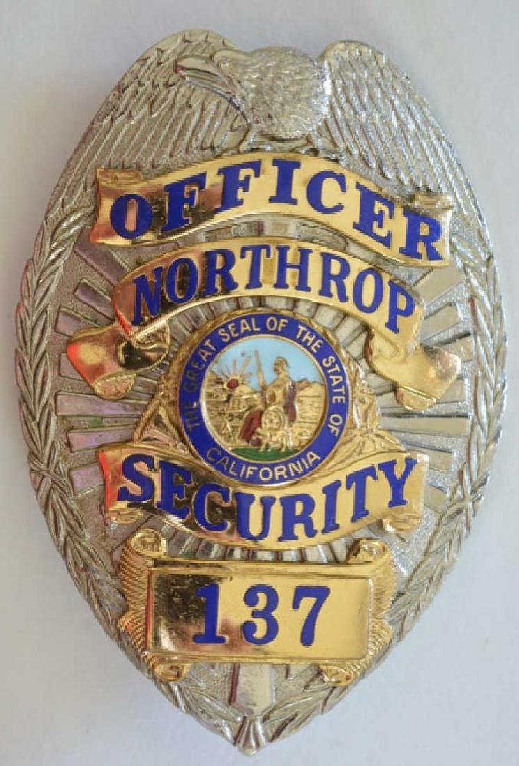 Obsolete Northrop Security Badge (1 of 2)