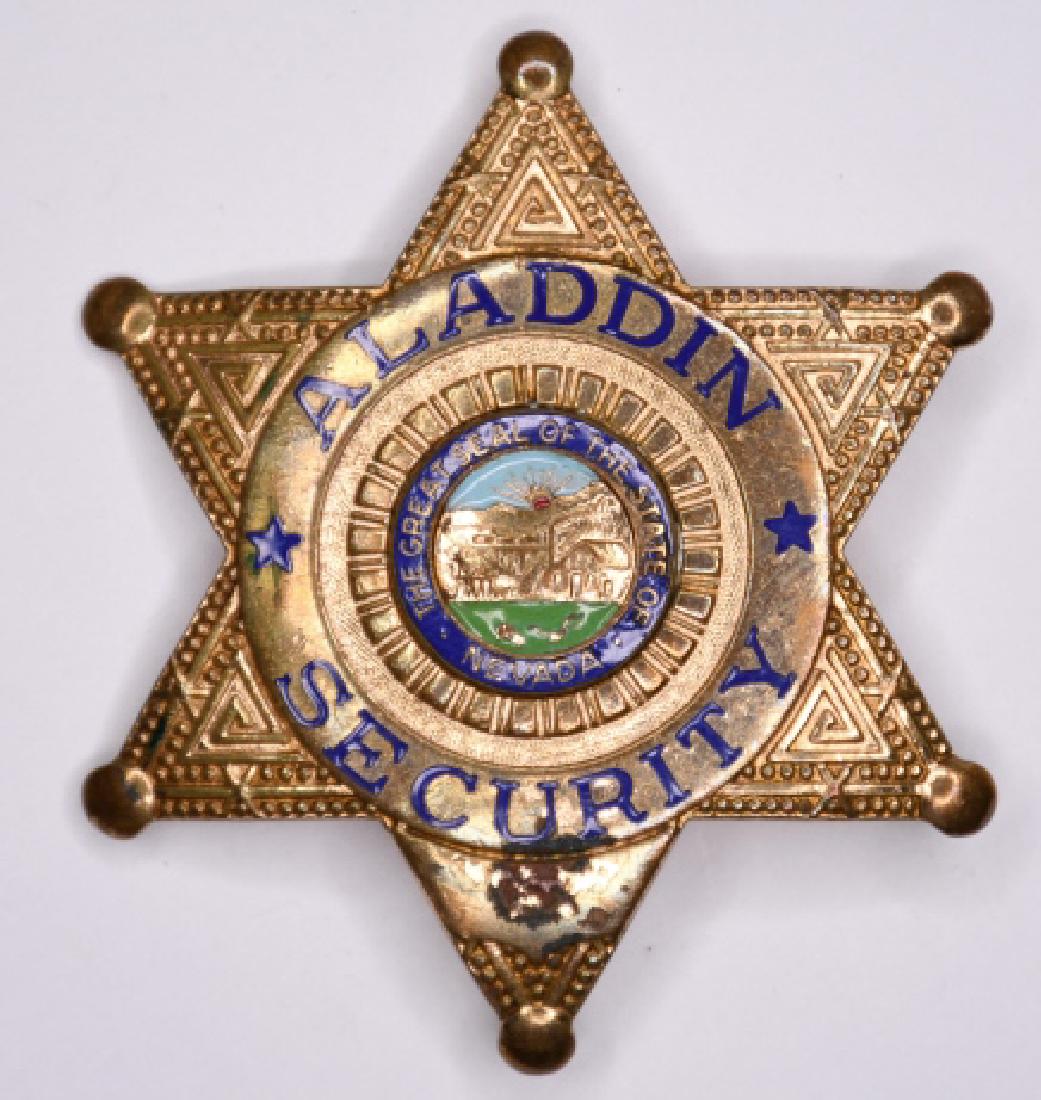 Obsolete Aladdin Casino Security Badge (1 of 2)