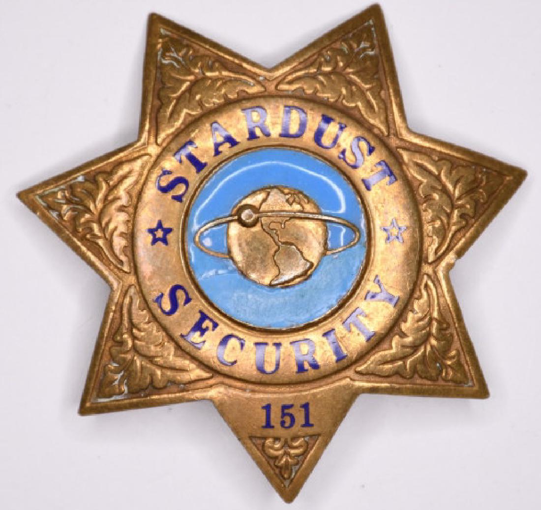 Obsolete Stardust Casino Security Badge (1 of 2)