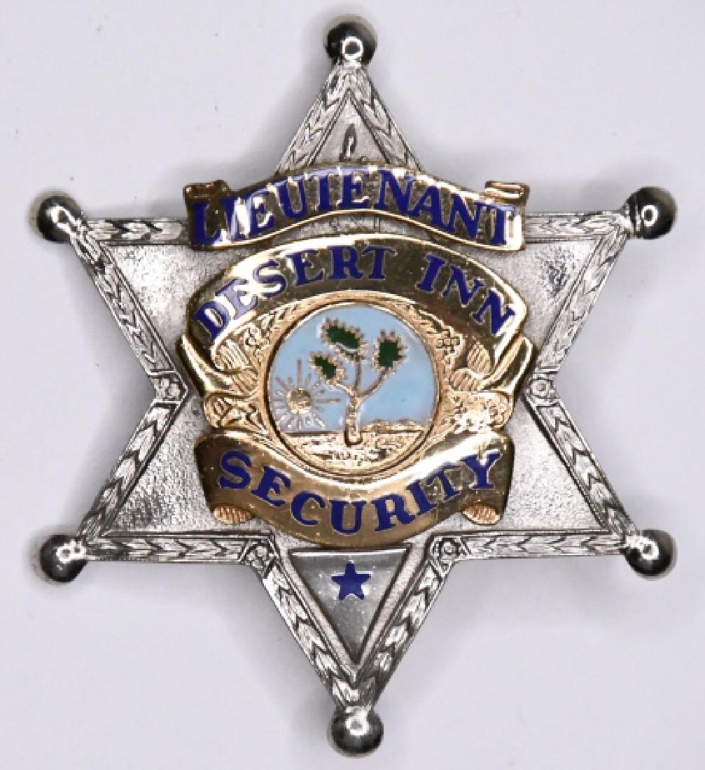 Obsolete Desert Inn Casino Security Badge (1 of 2)