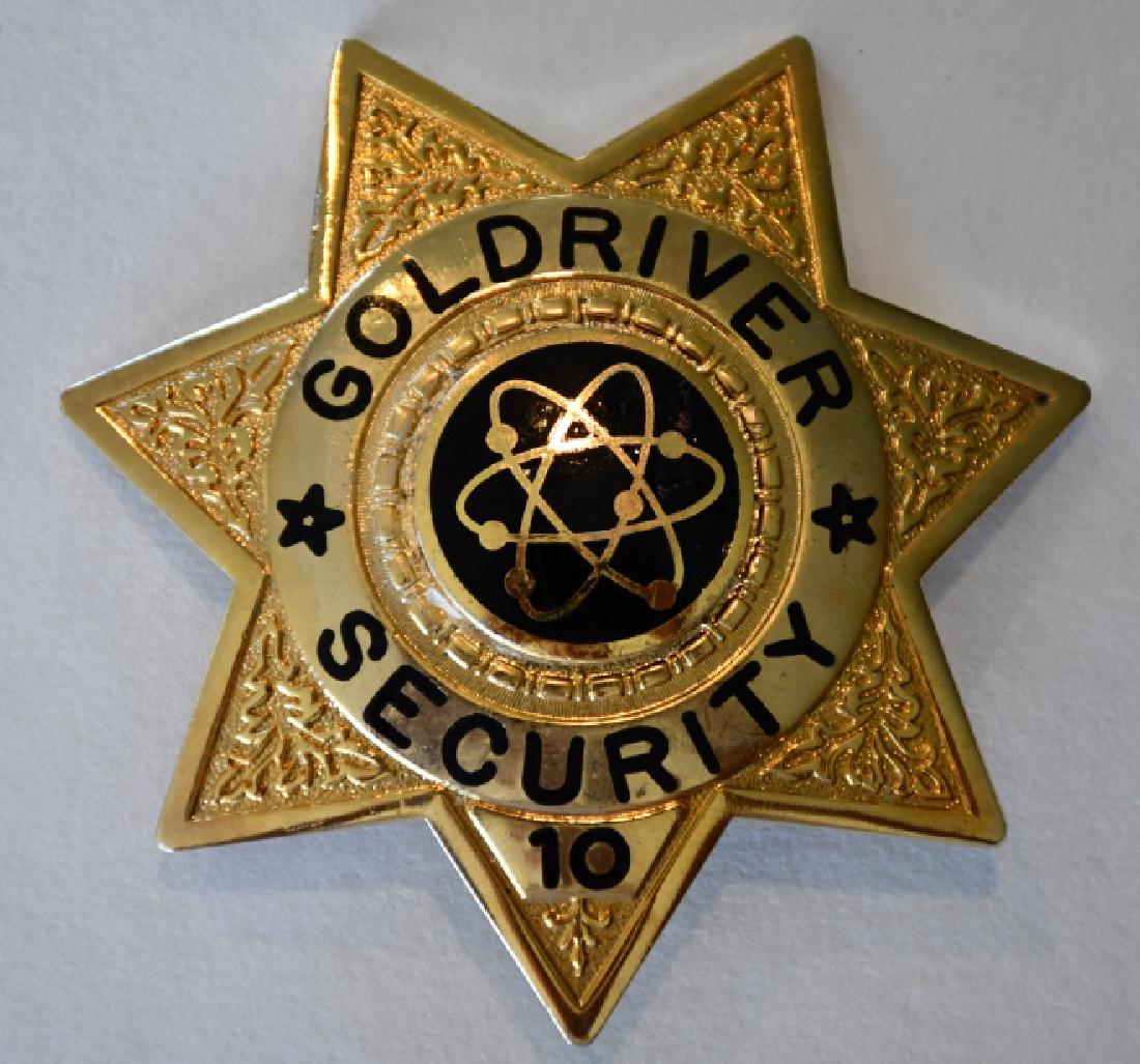 Obsolete Goldriver Casino Security Badge (1 of 2)