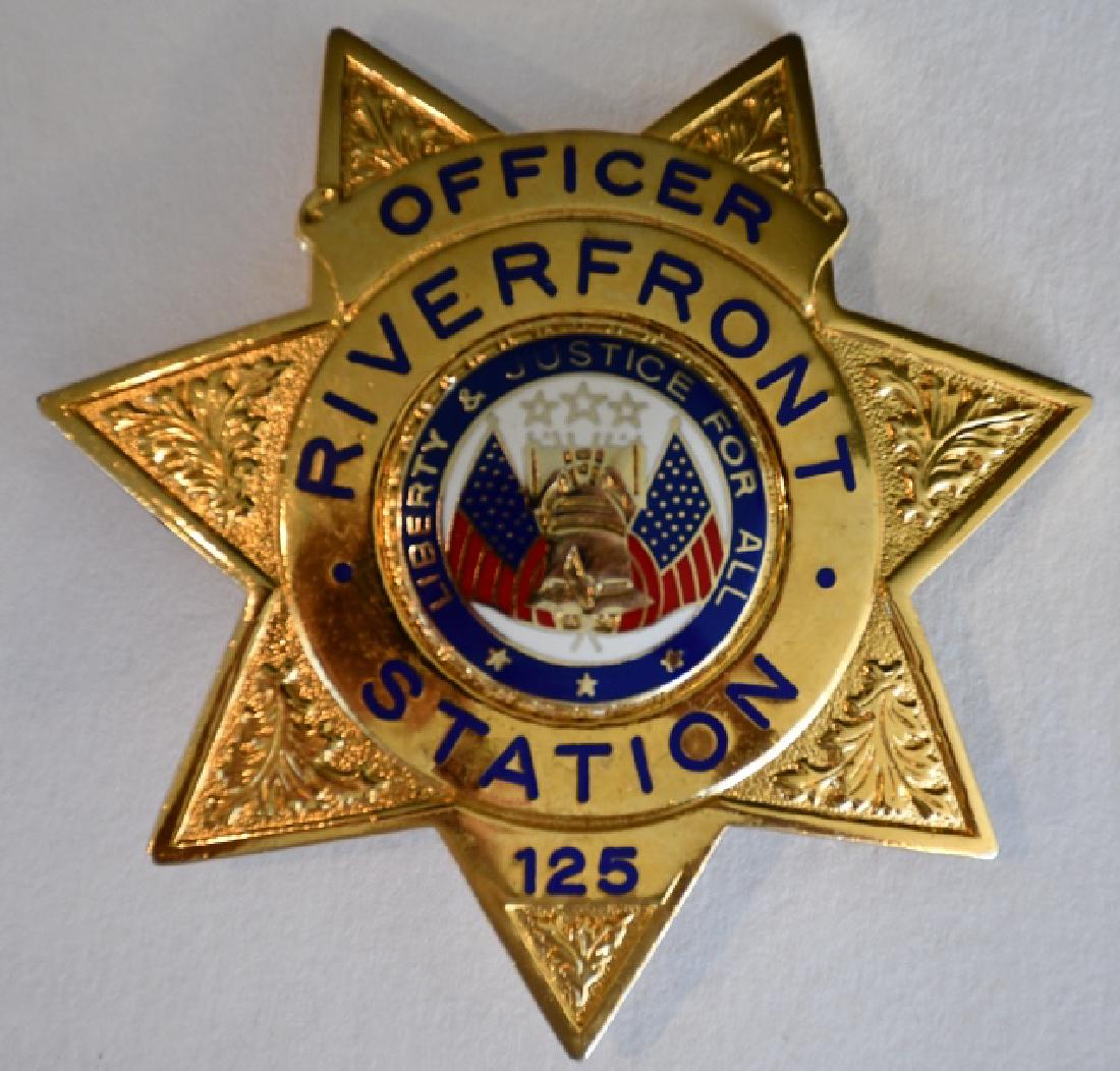 Obsolete Riverfront Station Casino Security Badge (1 of 2)