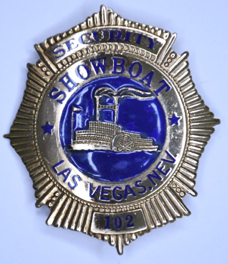Obsolete Showboat Casino Las Vegas Security Badge (1 of 2)