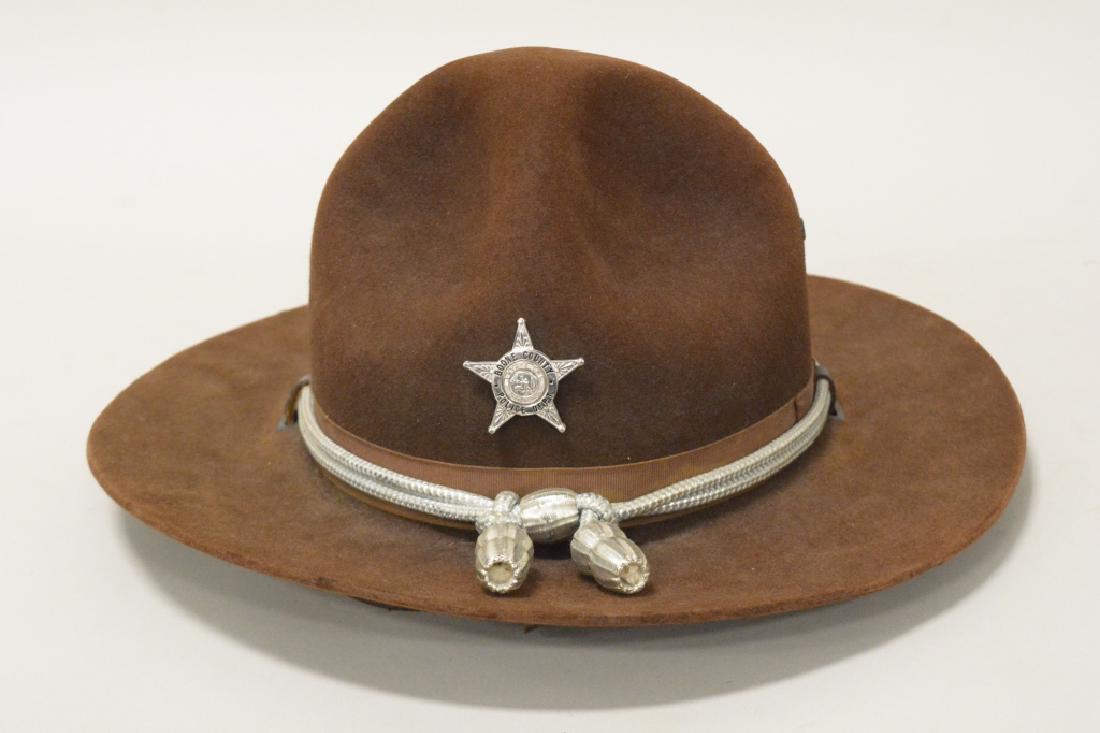 Vintage Obsolete Boone County Police Campaign Hat (1 of 5)