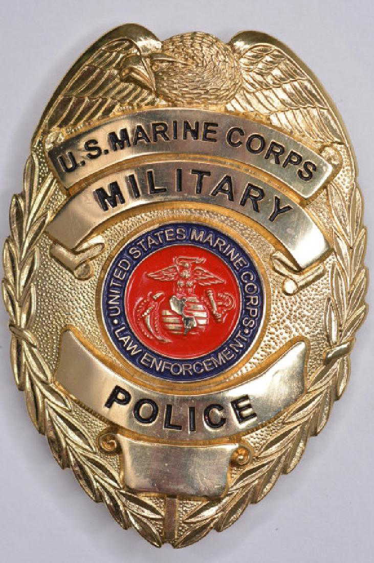 Obsolete U S Marine Corps Military  Police Badge  Obsolete U S Marine Corps Military  Police Badge