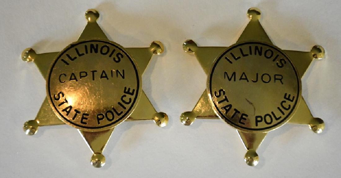 Pair Of Illinois State Police Badges (1 of 2)