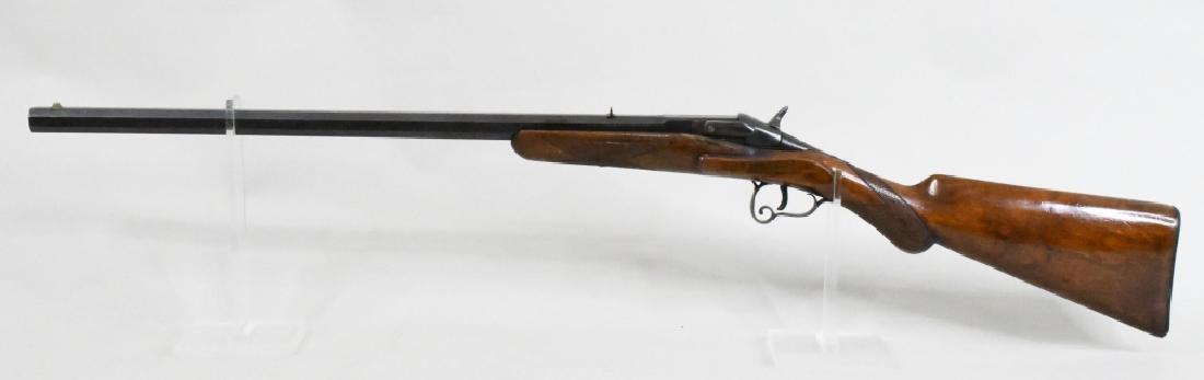 Flobert .22 Long Single Shot Rolling Block Rifle: Belgium Flobert .22 Long single shot rolling block Rifle. The rifle is in good condition with some repair to the wood near the forearm and has a 24.75" octagon barrel. FFL required for transfer. SN:18