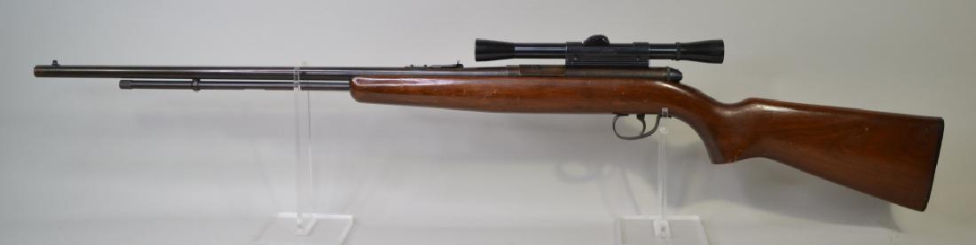 Remington Model 550-1 22 Cal. Semi-Auto Rifle: Nice Remington Model 550-1 semi-automatic rifle in 22 S, L, & LR. The rifle has a 24" barrel and is in good condition with some use wear. Comes with a Weaver C4 scope. No serial number. FFL required f
