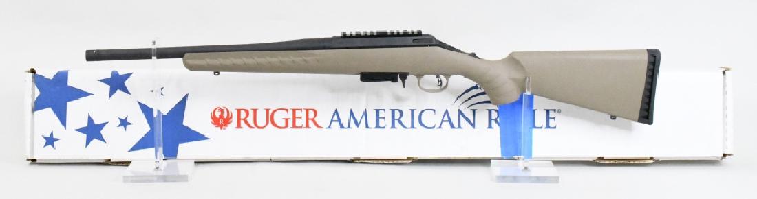 Ruger American Model 16976 Bolt Action Rifle NIB: New in box Ruger American Ranch Model 16976 bolt action rifle in 7.62 x 39mm. The rifle has a 16.12" barrel and is in new condition with a flat dark earth synthetic stock. Comes in the original Ruger 