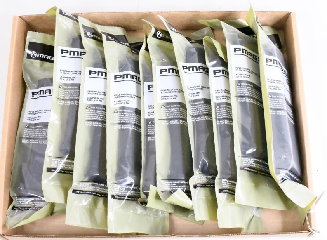 (10) Magpul PMAG 30 AR/M4 GEN M2 30 Round Mags: New in package lot of 10 Magpul MOE PMAG AR/M4 GEN M2 AR-15 .223/5.56 NATO 30-Round Magazines. Campatibility: AR15, M16, M4.