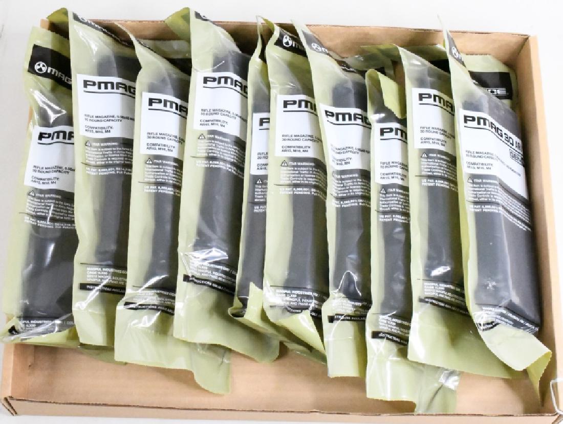 (10) Magpul PMAG 30 AR/M4 GEN M2 30 Round Mags: New in package lot of 10 Magpul MOE PMAG AR/M4 GEN M2 AR-15 .223/5.56 NATO 30-Round Magazines. Campatibility: AR15, M16, M4.