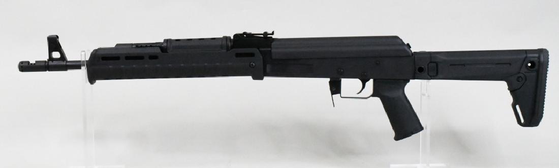 Century Arms Model C39v2 7.62 x 39mm Rifle: Near new Century Arms Model C39v2 Centerfire Rifle in 7.62 x 39mm. The rifle has a 18" barrel and adjustable stock, near new condition, missing magazine. SN:C39V2A18997. FFL required for transfer. (56