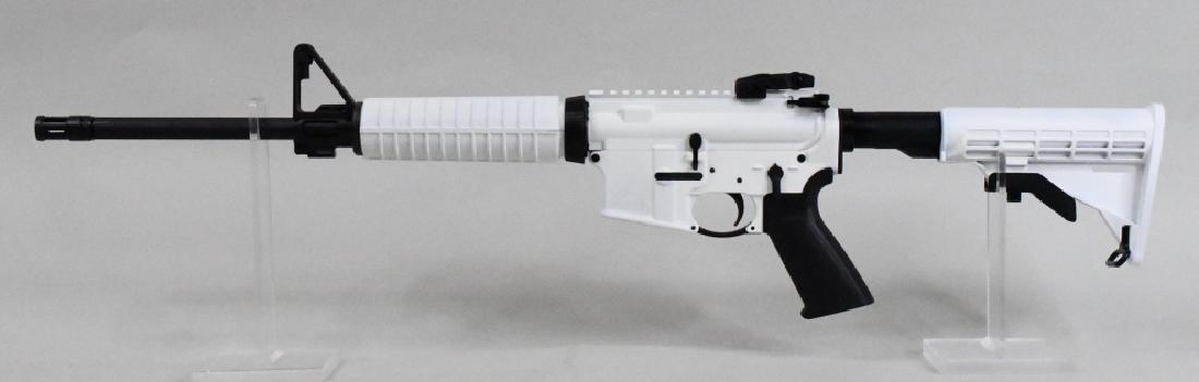 Ruger AR-556 .223/5.56 Semi-Automatic Rifle NIB: New in box Ruger AR-556 Semi-Automatic Rifle in .223Rem/5.56 NATO. The rifle has the Cerakote Bright White finish and is in new condition. Comes in the original box with magazine, instructions, and lo