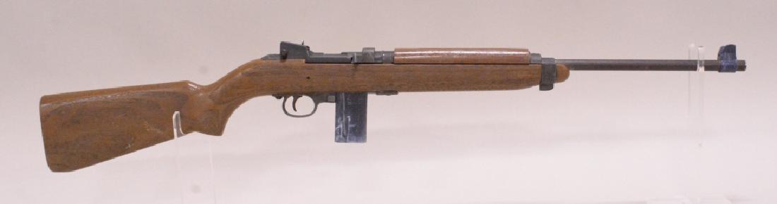 Crosman M1 Push Barrel BB Rifle: Nice vintage Crosman M1 bb caliber, push barrel, repeating air rifle with reproduction clip. Nice condition with expected wear from use and age.