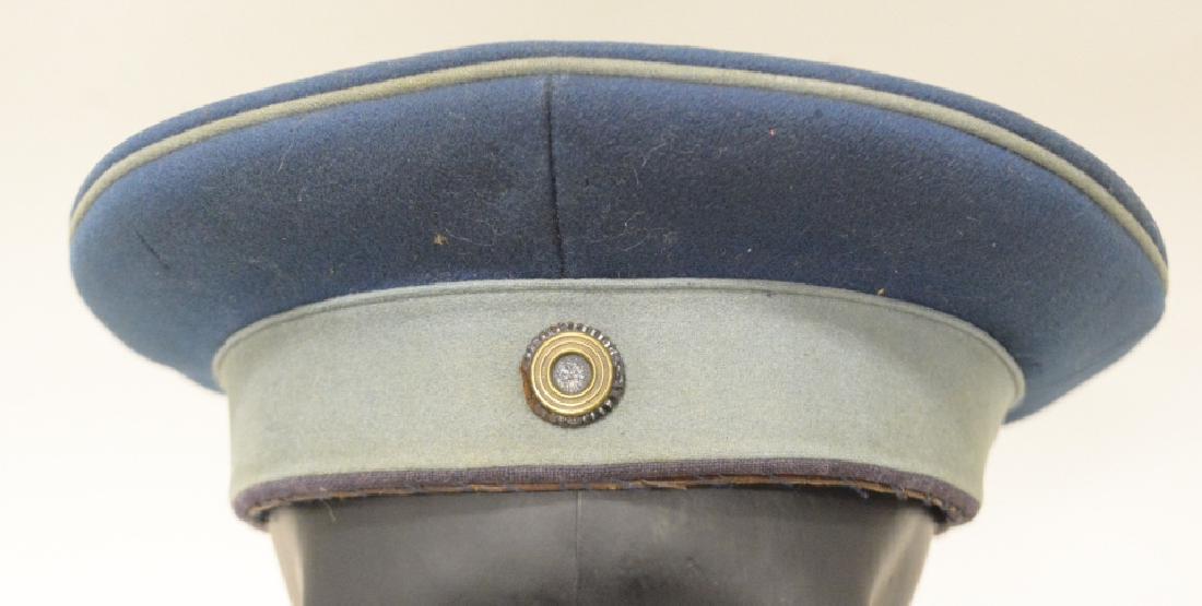 Pre WWI German EM/NCO Feldmutze Cap: Nice original pre WWI German EM/NCO Feldmutze dress cap with Prussian cockade. Nice condition with wear from use and age. Liner is worn and cap is missing the national cockade. Displays very well.