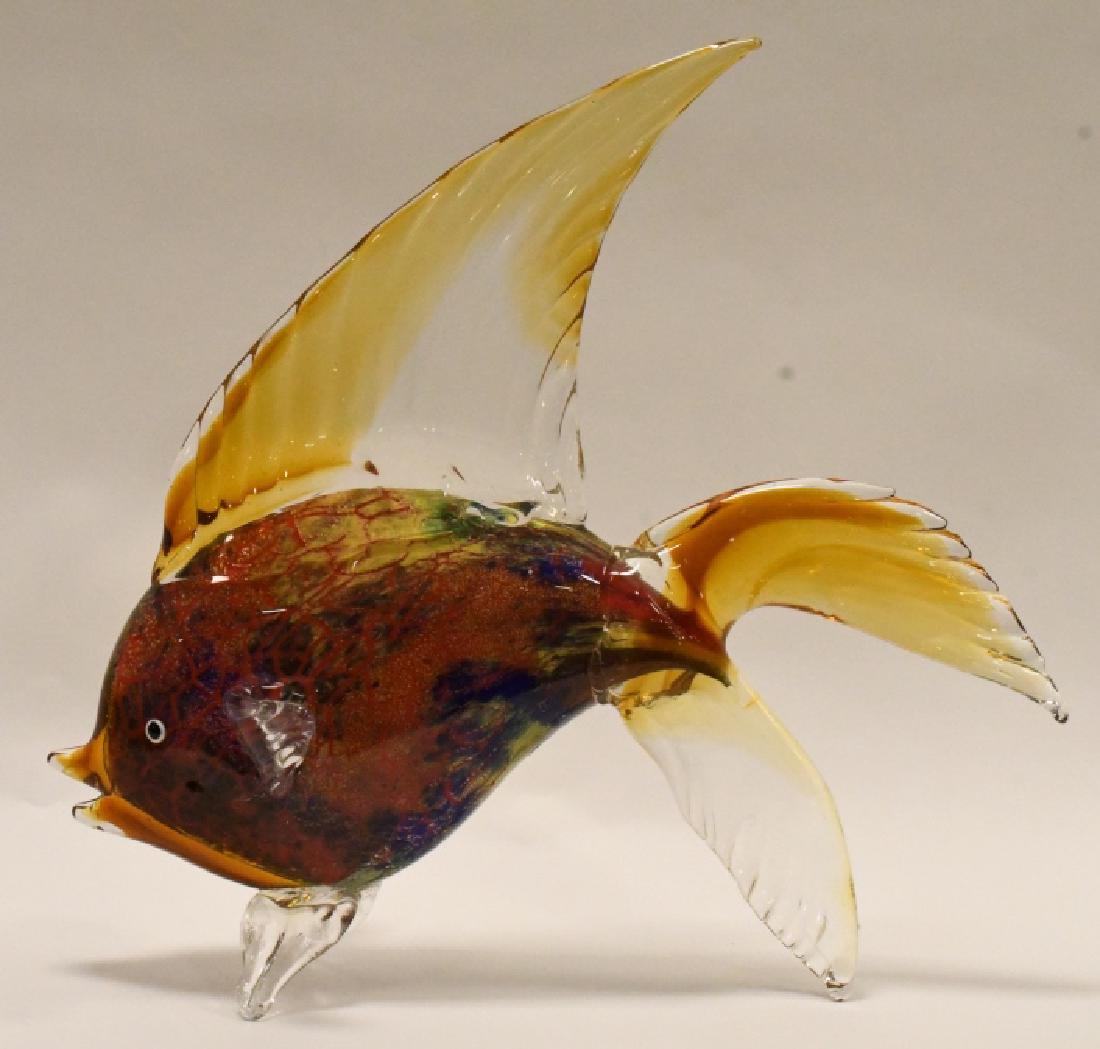 Large Murano Art Glass Fish (1 of 4)