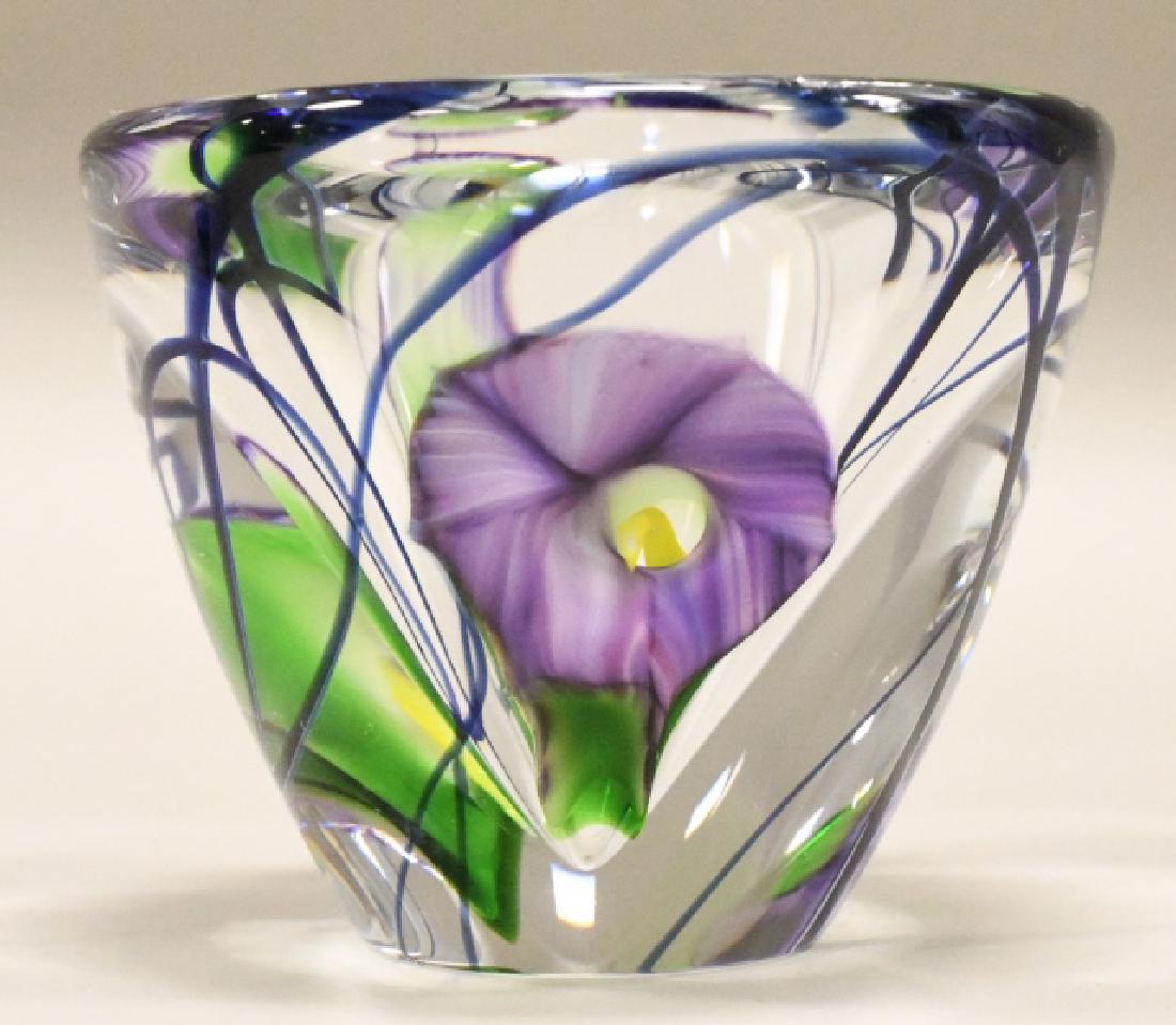Jeremy Lotton Double Orchid Small Glass Vase (1 of 4)