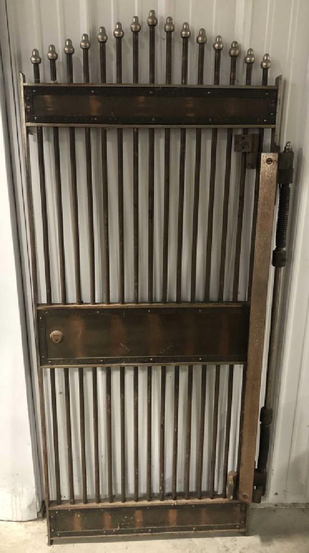 Vintage Brass Bank Vault Door Guard Jan 19 2019 Kraft Auction