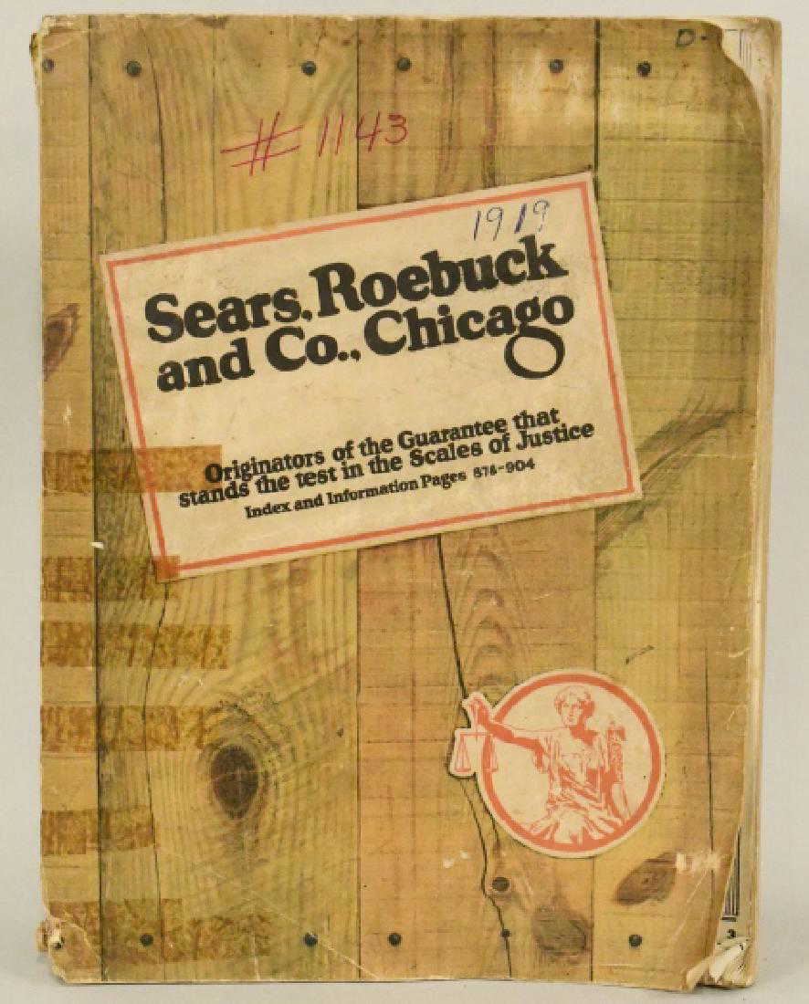 Original 1919 Sears Roebuck & Company Catalog
