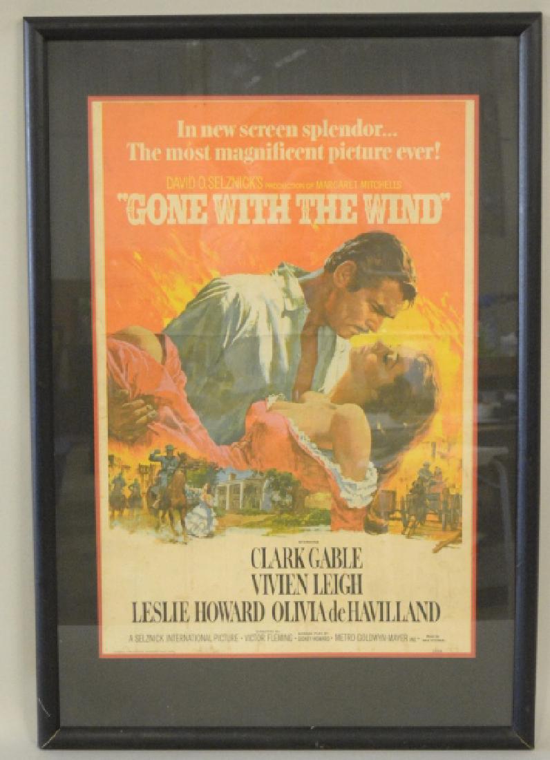 Framed 1976 Gone With The Wind Movie Poster (1 of 4)