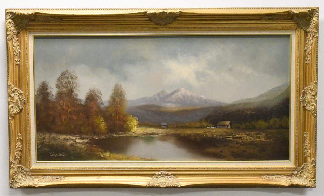 Campbell Large Landscape Oil On Canvas (1 of 7)