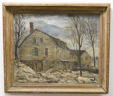 Charles Biesel Gilbert Stuart Birthplace Painting Jan 19 2019