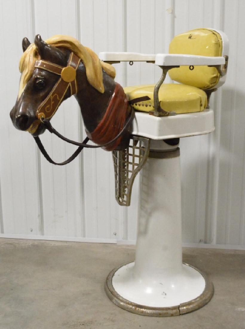 Child's Barber Chair with Horse head (1 of 7)