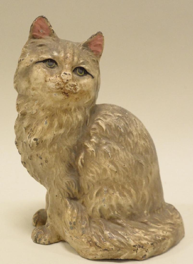 Hubley Cast Iron Cat Door Stop Jan 19, 2019 Kraft Auction Service in IN
