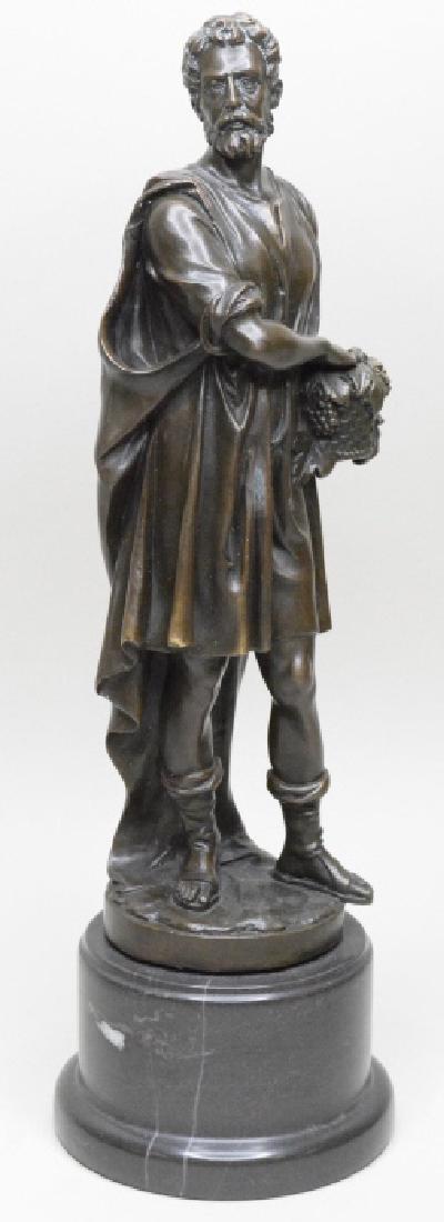 Greek God Bronze Statue Signed Zegut/Tusey (1 of 7)