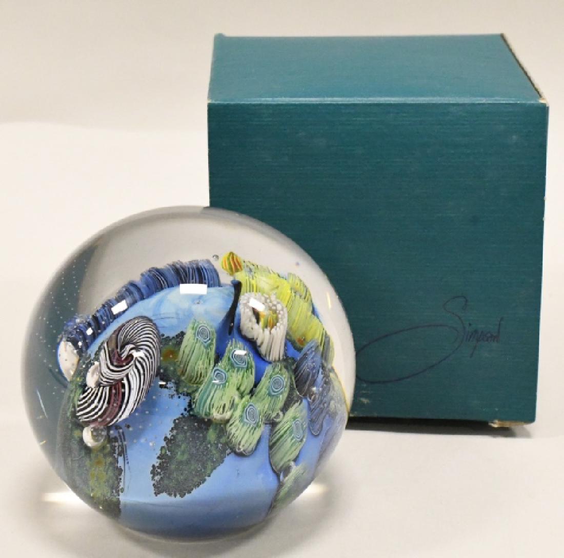 Josh Simpson 3.5" Megaplanet Paperweight (1 of 8)