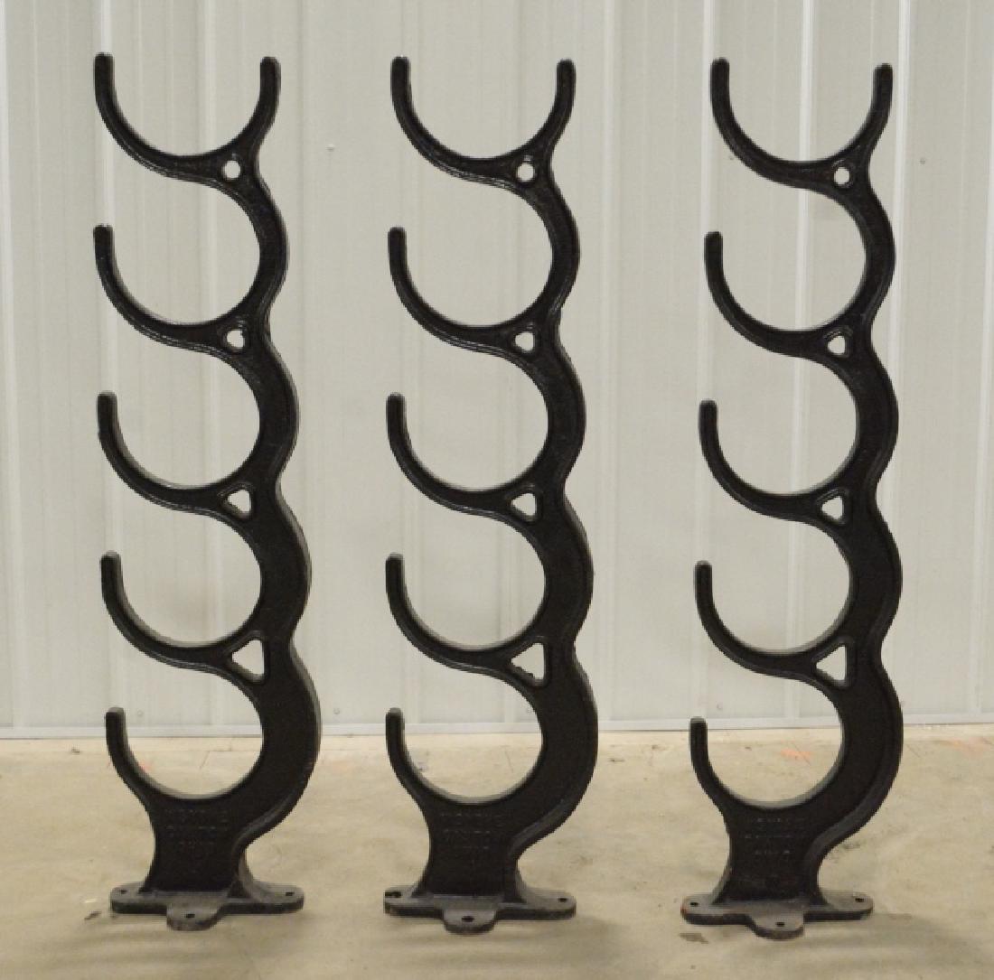 Lot Of Cast Iron W.S. Yohe Shaft Storage Racks (1 of 3)