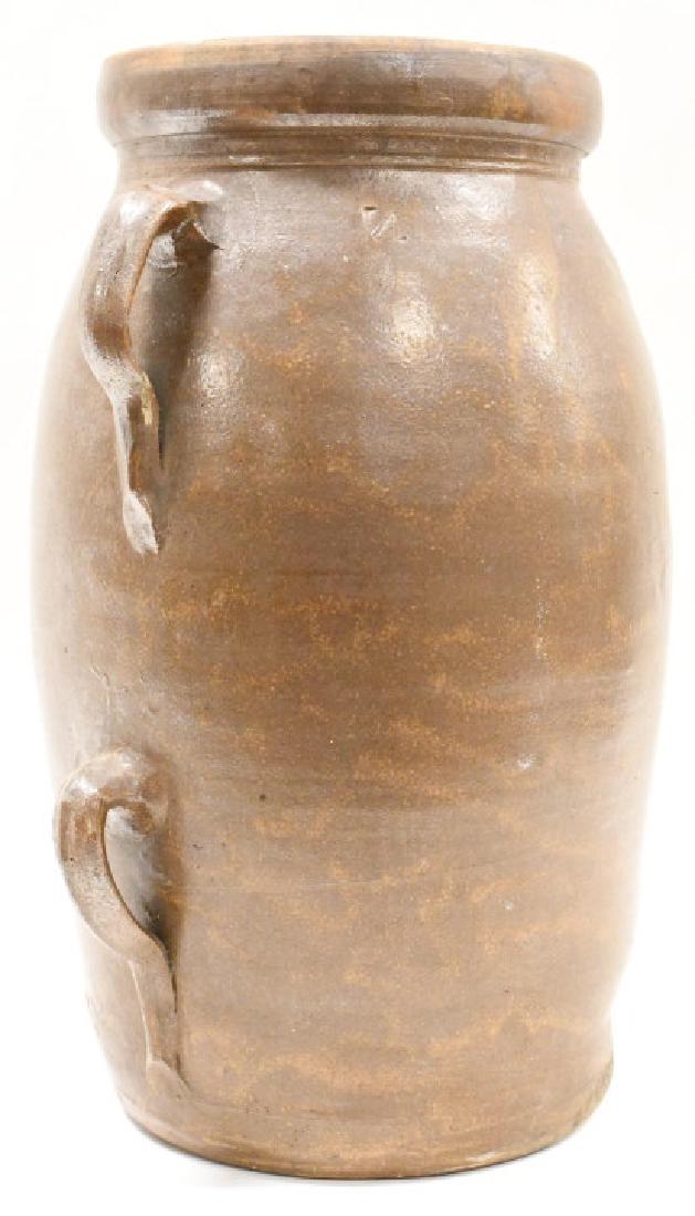 Antique Salt Glazed 4 Gallon Stoneware Churn (1 of 4)