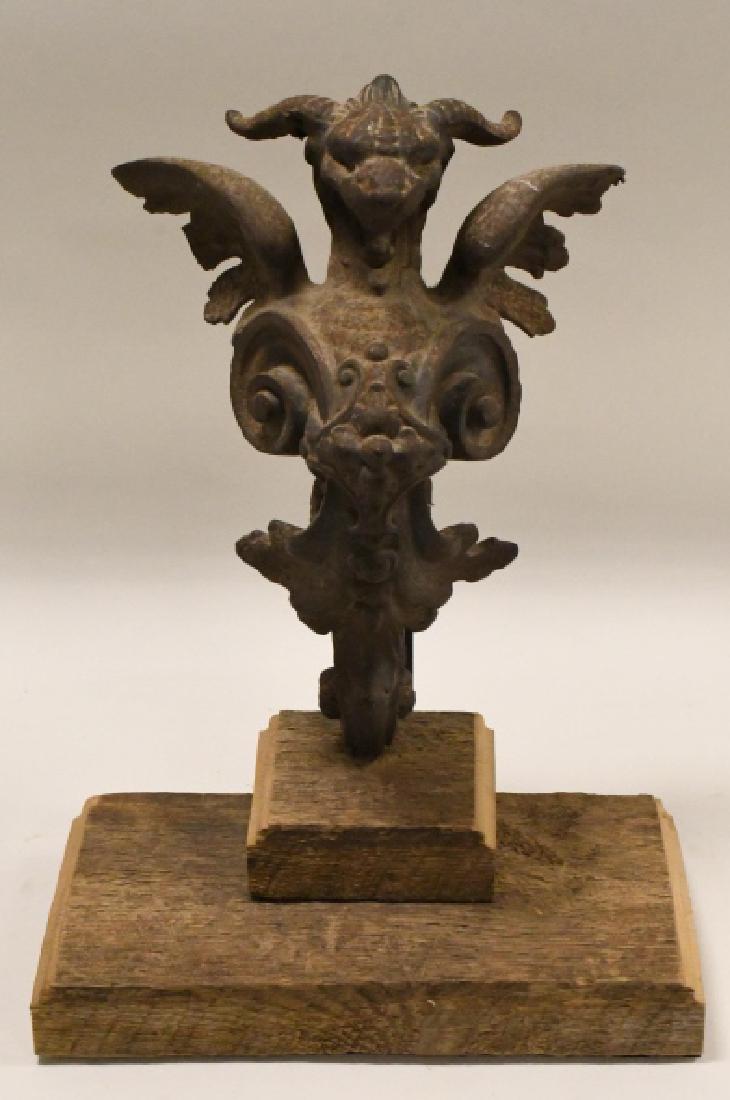 Cast Iron Architectural Gargoyle With Display (1 of 6)