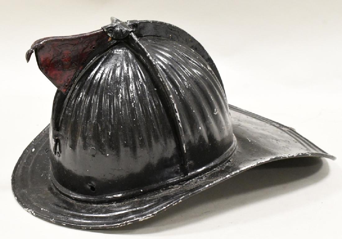 Antique Cairns & Brother Aluminum Fire Helmet